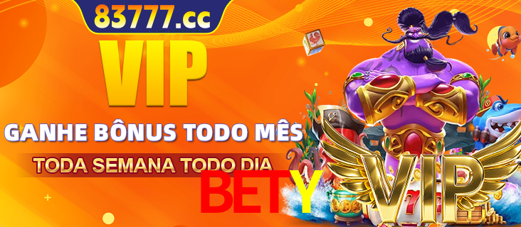Banner promocional do BETY oferecendo 100% de recompensas adicionais contínuas para quem fizer o login diário (Daily sign-in), com um mascote de coelho.