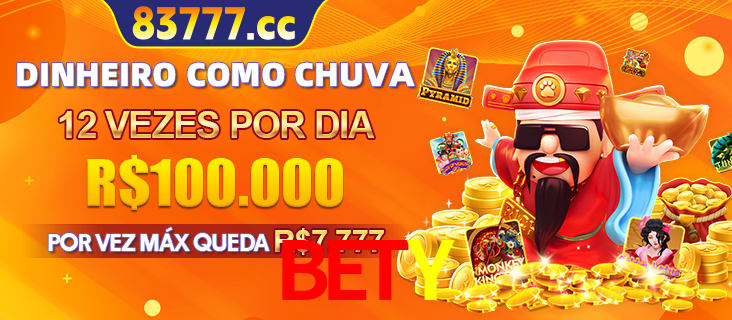 Banner do programa de recompensas Recomende para amigos do BETY, detalhando os bônus por convidar amigos, com prêmios que chegam a R$288.888.